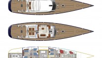 Perini Navi P2 -  Layout